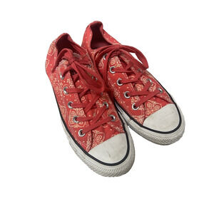 Converse Fashion Sneakers Womens Size 6 Girls Low Top pink Shoes Casual Lace Up